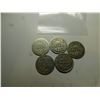 Image 3 : 5-USA BARBER DIMES, SILVER