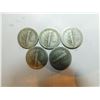 Image 3 : 5-USA MERCURY HEAD DIMES, SILVER
