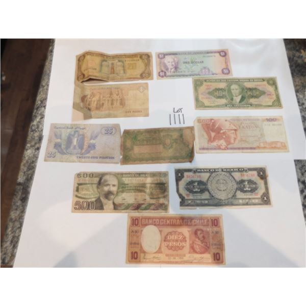 FOREIGN PAPER MONEY