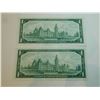 Image 2 : 2-CENTENNIAL DOLLAR BILLS CONSECUTIVE SERIAL NUMBERS