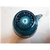 Image 4 : 5-INDIANNA BLUE IRRADESCENT CARNIVAL GLASS CUPS