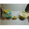 Image 3 : MERCURIES 1994 CREAM, SUGAR, AND NAPKIN RING, COUNRY FARM SERIES