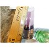 Image 5 : 4-THICK BASED ART GLASS SHOT GLASSES, JEWEL COLORED