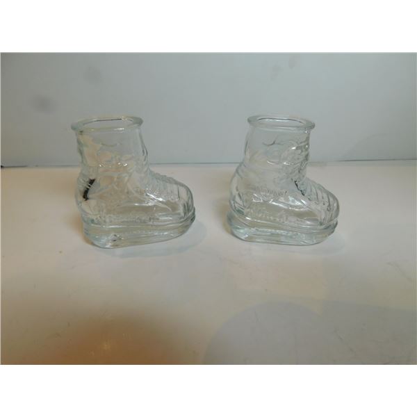 2 VINTAGE WINDSOR, SKATE BOOT SHOT GLASSES