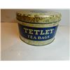 Image 3 : VINTAGE TETLEY TEA BAGS TIN