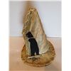 Image 2 : VINTAGE NATIVE AMERICAN SOUVENIR TEEPEE, OJIBWA CURVE LAKE RESERVE