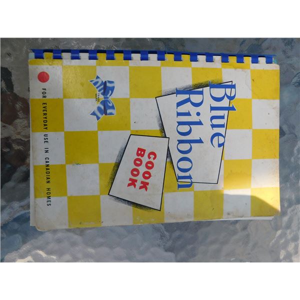 VINTAGE BLUE RIBBON COOKBOOK, 40’S-50’S
