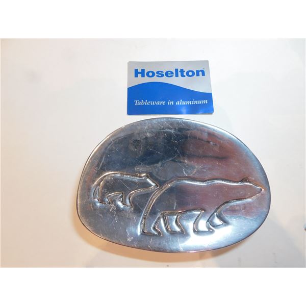 HOSELTON POLAR BEARS, NUMBER 1677