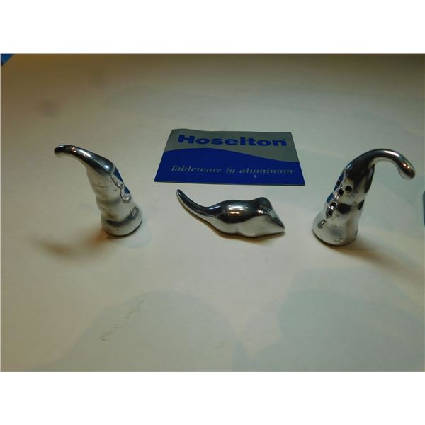 3-SMALL HASELTON SCULPTURES ALL NUMBERED