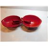 Image 3 : MCM WALNUT SHAPED, RED, NUTCRACKER, CAST METAL