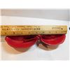Image 4 : MCM WALNUT SHAPED, RED, NUTCRACKER, CAST METAL