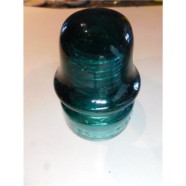 BROOKFIELD TURQUOISE GREEN INSULATOR