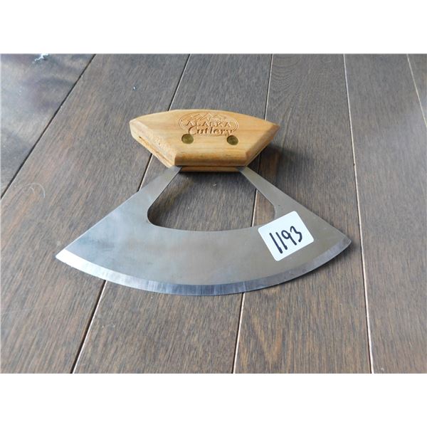 ALASKA CUTLERY ULU KNIFE, NO BOARD, VERY SHARP