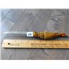 Image 1 : VINTAGE CARVED HANDLE FISH KNIFE, VERY SHARP