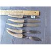 Image 1 : 5-ANTLER TINE, KNIVES