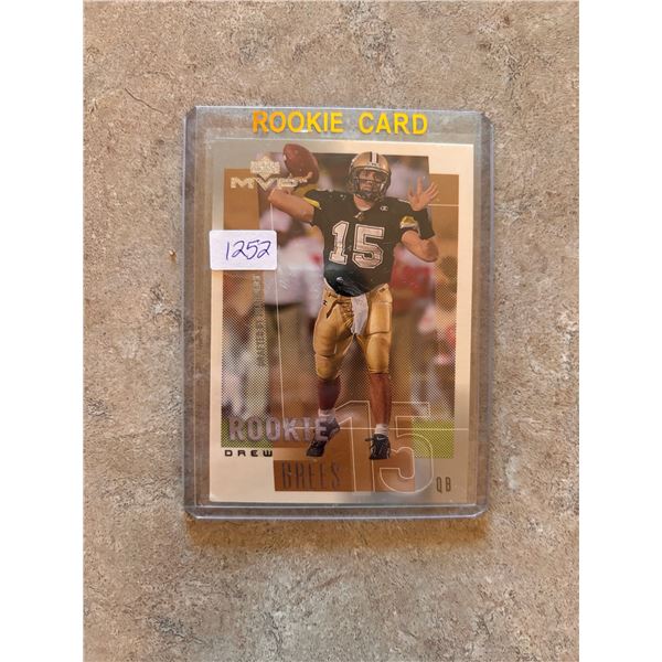 Drew Brees - Rookie Card