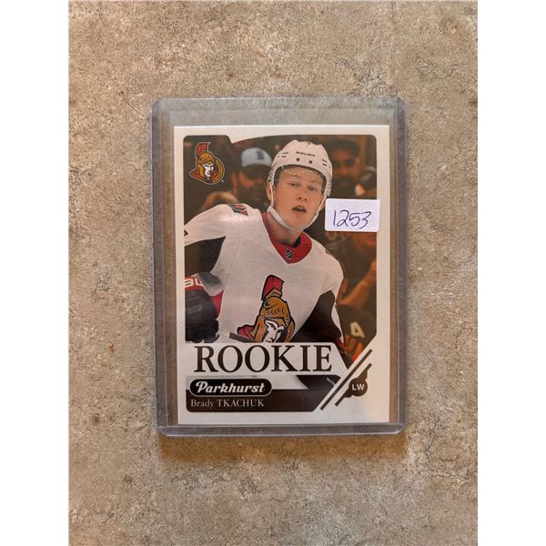 Brady Tkachuk - Rookie Card