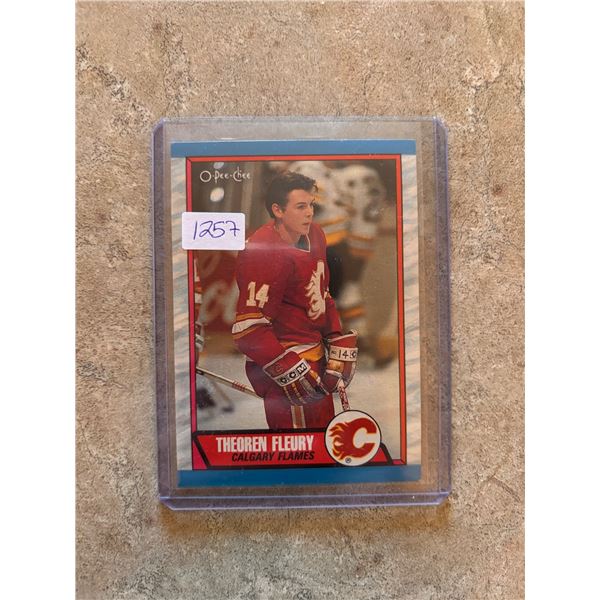 Theo Fleury - Rookie Card