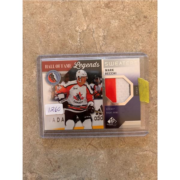Mark Recchi - Jersey Card