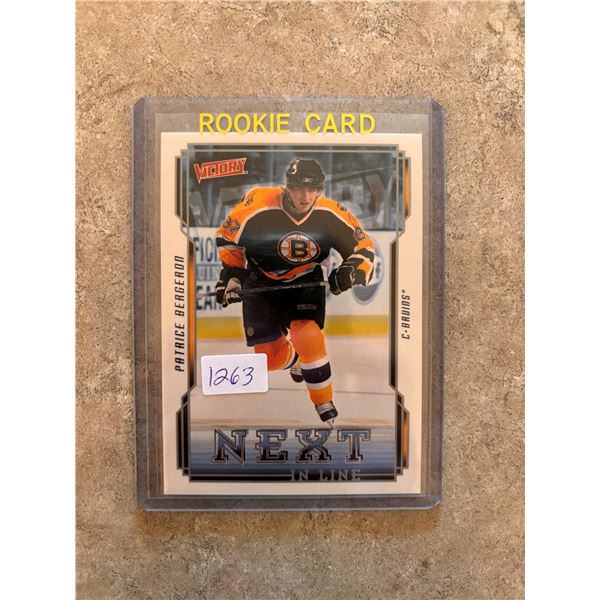 Patrice Bergeron - Rookie Card