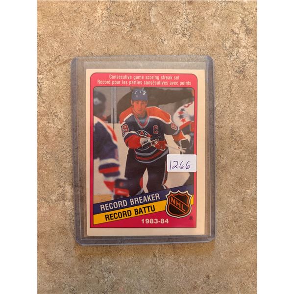 Wayne Gretzky - 1983-84 - Record Breaker