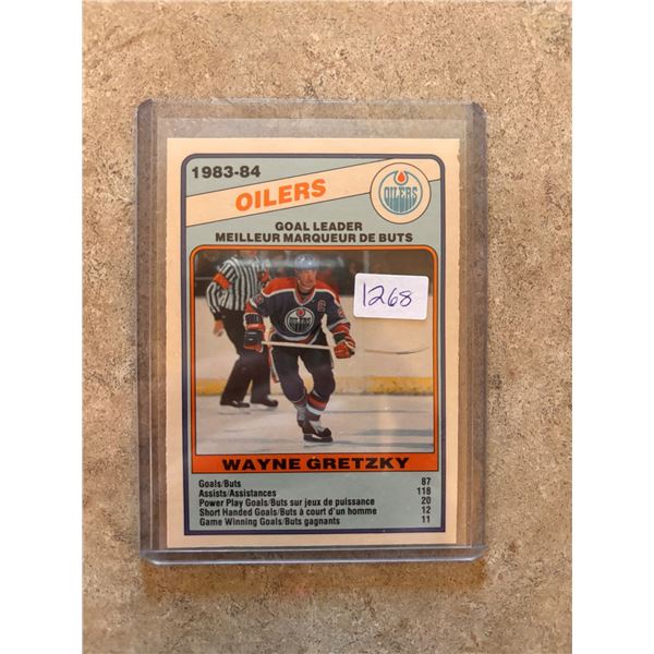 Wayne Gretzky - 1983-84 - Goal Leader