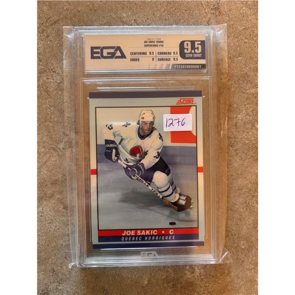 Joe Sakic - Superstars - Graded Gem Mint