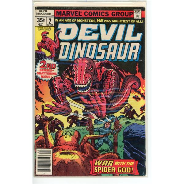 Devil Dinosaur #2 (Marvel Comics, 1978)