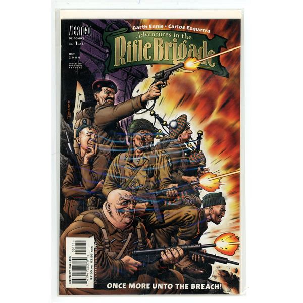 Adventures in the Rifle Brigade #1 (DC/Vertigo, 2000)