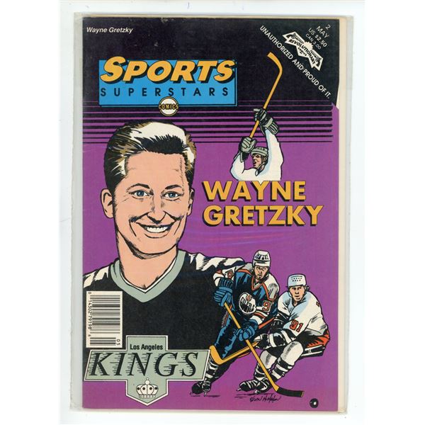Sports Superstars Comics: Wayne Gretzky #2 (Revolutionary Comics, 1991)