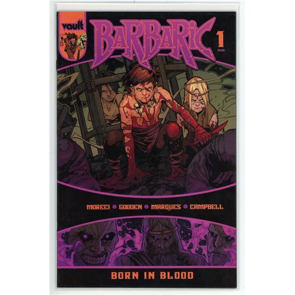 Barbaric: Born in Blood #1 (Vault Comics, 2021)