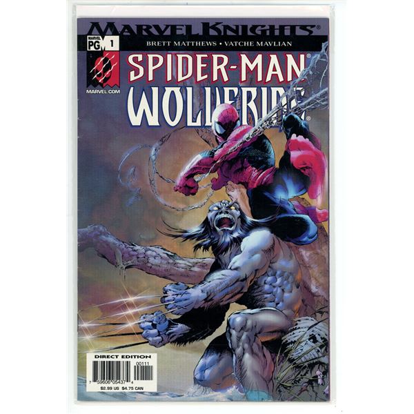 Marvel Knights: Spider-Man/Wolverine #1 (Marvel Comics, 2003)