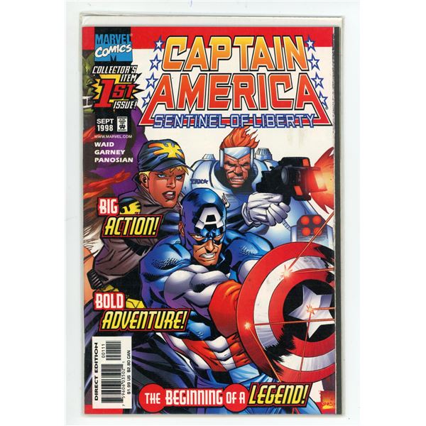 Captain America: Sentinel of Liberty #1 (Marvel Comics, 1998)