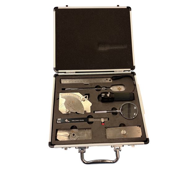 CWB Institute (CWBi) Visual Welding Inspection Tool Kit w/ Aluminum Case - MSRP ~$475.00 – 
