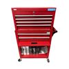 Image 1 : Red 2-in-1 Rolling 6-Drawer Tool Chest Combo w/ Bottom Cabinet (contents not included) - approx. 27i