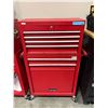 Image 3 : Red 2-in-1 Rolling 6-Drawer Tool Chest Combo w/ Bottom Cabinet (contents not included) - approx. 27i