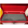 Image 3 : Red 2-in-1 Rolling 6-Drawer Tool Chest Combo w/ Bottom Cabinet (contents not included) - approx. 27i