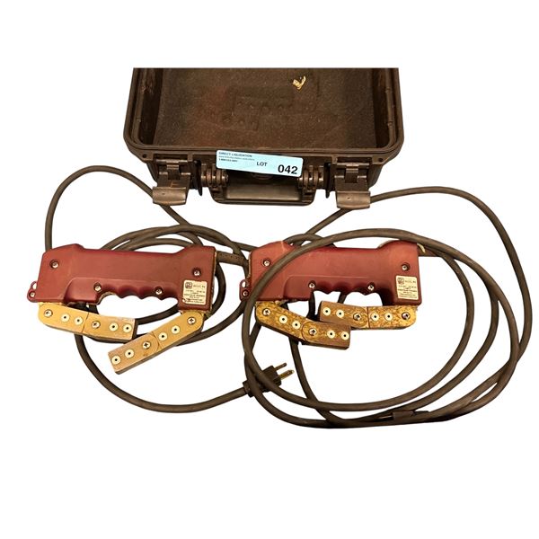 Pair of Parker Research Model P2 Contour Probe AC Magnetic Yokes w/ Carrying Case - MSRP ~$1,150 [x=