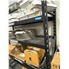 Image 2 : Heavy-Duty 4-Tier Black Metal Wire Deck Storage Shelving Unit (Contents Not Included) - approx. 77in