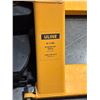 Image 4 : Uline H-1785 Scissor Lift Truck 2,200LB Capacity - excellent condition - MSRP $1,586