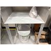 Image 5 : Custom NDT Dry Powder Storm Cabinet / Developer Station (with Magnaflux Zyglo ZP-4D Powder Pail) - a