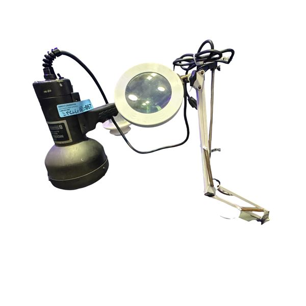 Spectroline BIB-150B Built-In-Ballast Handheld UV/Black Light Lamp (365nm) with Articulating Arm & B
