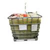 Image 1 : Uline H-3886 275-Gallon IBC Tote Tank with contents