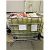 Image 2 : Uline H-3886 275-Gallon IBC Tote Tank with contents