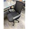 Image 3 : Uline Industrial Steel Table / Workbench & Office Chair (contents not included)