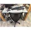 Image 2 : Uline Industrial Steel Table / Workbench & Office Chair (contents not included)