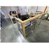 Image 1 : Custom Timber Frame Workstation Cubicles with Clear Acrylic/Plexiglass Shields (bidder responsible f