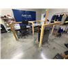 Image 4 : Custom Timber Frame Workstation Cubicles with Clear Acrylic/Plexiglass Shields (bidder responsible f