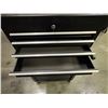 Image 4 : Rolling Steel Tool Chest Combo (Top Storage Box & Bottom Mobile Cabinet) - approx. 27in x 13in x 44i
