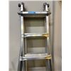 Image 2 : Mastercraft 25-Foot Multi-Task Aluminum Ladder (300 lb Load Capacity, Grade 1A)
